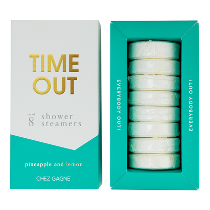 Time Out - Shower Steamers - Pineapple + Lemon