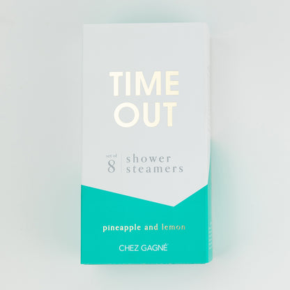 Time Out - Shower Steamers - Pineapple + Lemon