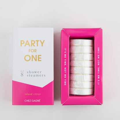 Party For One - Shower Steamers - Island Citrus