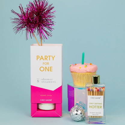 Only Getting Hotter - Glass Bottle Matches - Rainbow