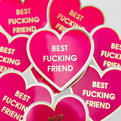 Best Fucking Friend - Vinyl Sticker