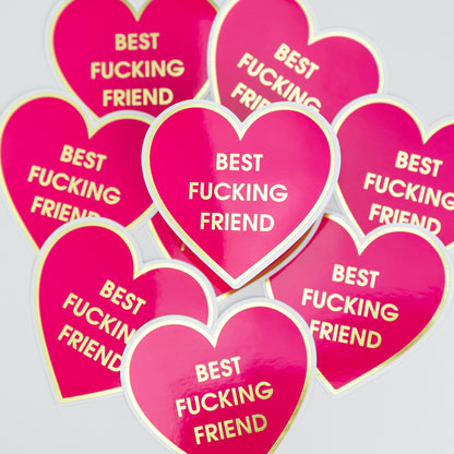 Best Fucking Friend - Vinyl Sticker