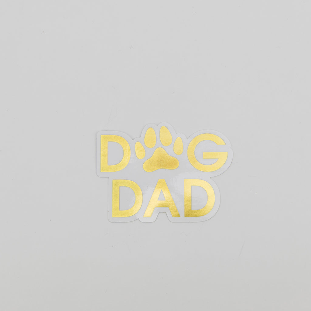Dog Dad - Paw - Vinyl Sticker
