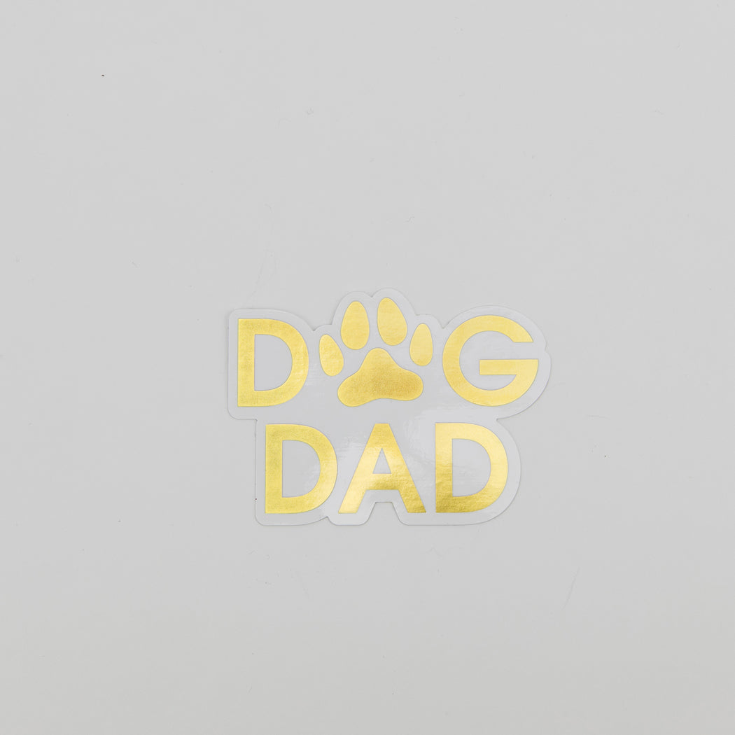 Dog Dad - Paw - Vinyl Sticker