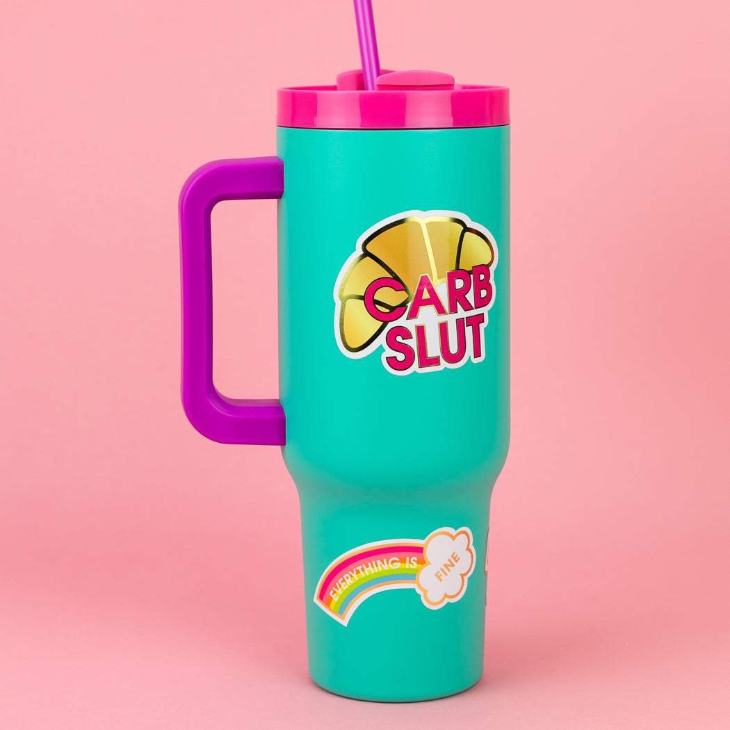 Carb Slut - Croissant - Vinyl Sticker