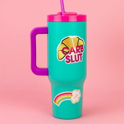 Carb Slut - Croissant - Vinyl Sticker