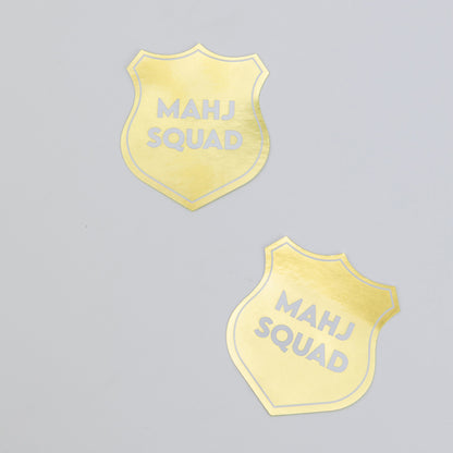 Mahj Squad - Mahjong  - Funny Vinyl Sticker
