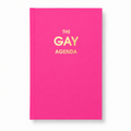 The Gay Agenda - Neon Rose Hardcover Journal