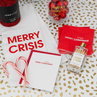Merry Crisis - Cocktail Napkins
