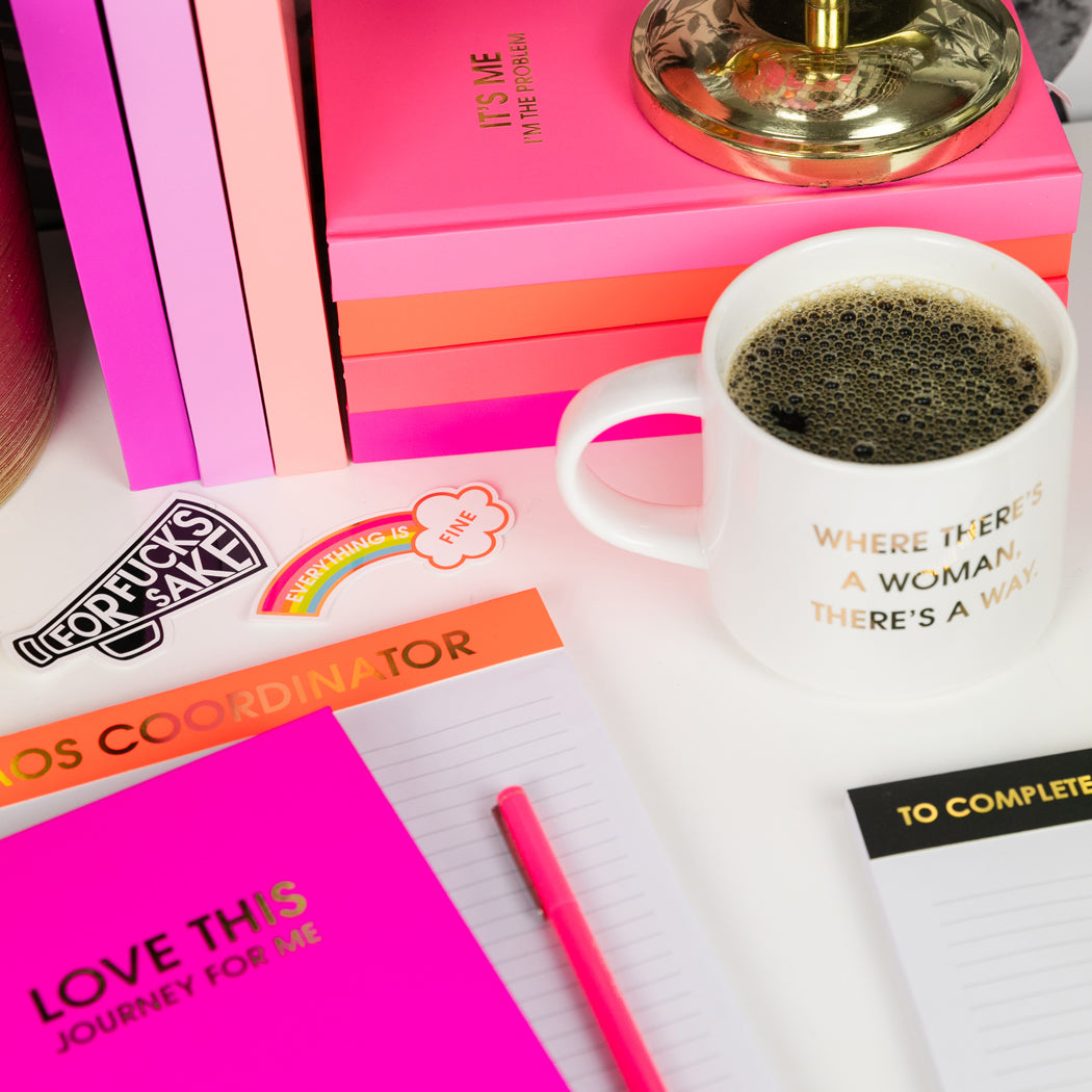 It's Me. I'm The Problem - Cosmopolitan Pink Hardcover Journal