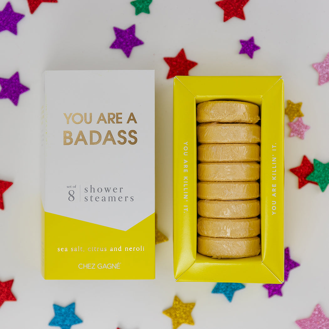 You are A Badass - Shower Steamers - Sea Salt, Citrus + Neroli