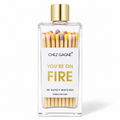 You're on Fire - Glass Bottle Safety Matches