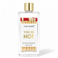 Yule Be Hot - Glass Bottle Safety Matches - Red/White Tips