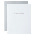 Fa La Fucking La Letterpress Card