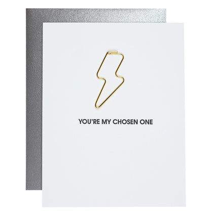 You're My Chosen One Paper Clip Card