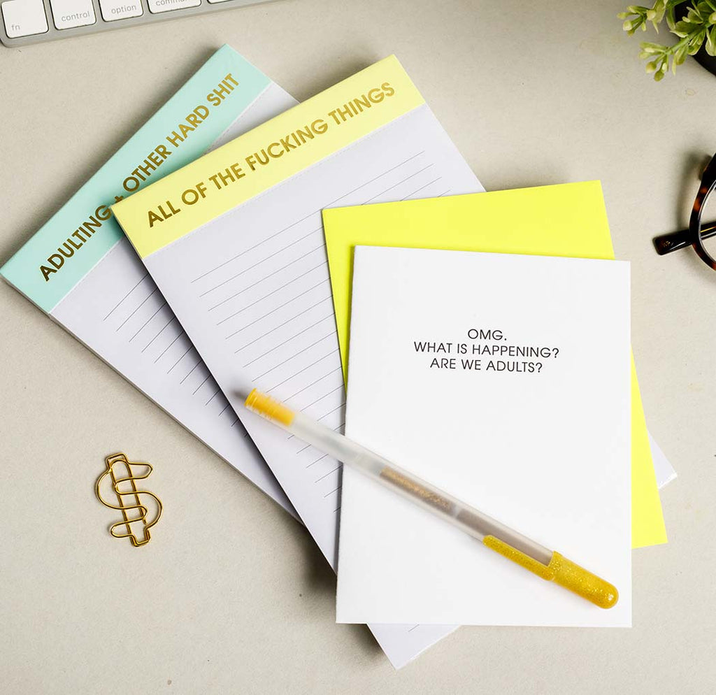 All The Fucking Things - Lined Notepad