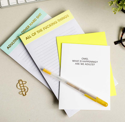 All The Fucking Things - Lined Notepad