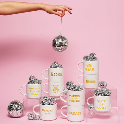 Welcome to the Shitshow - Gold Foil Oversized Mug