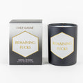 Remaining Fucks - Painted Candle in Gift Box