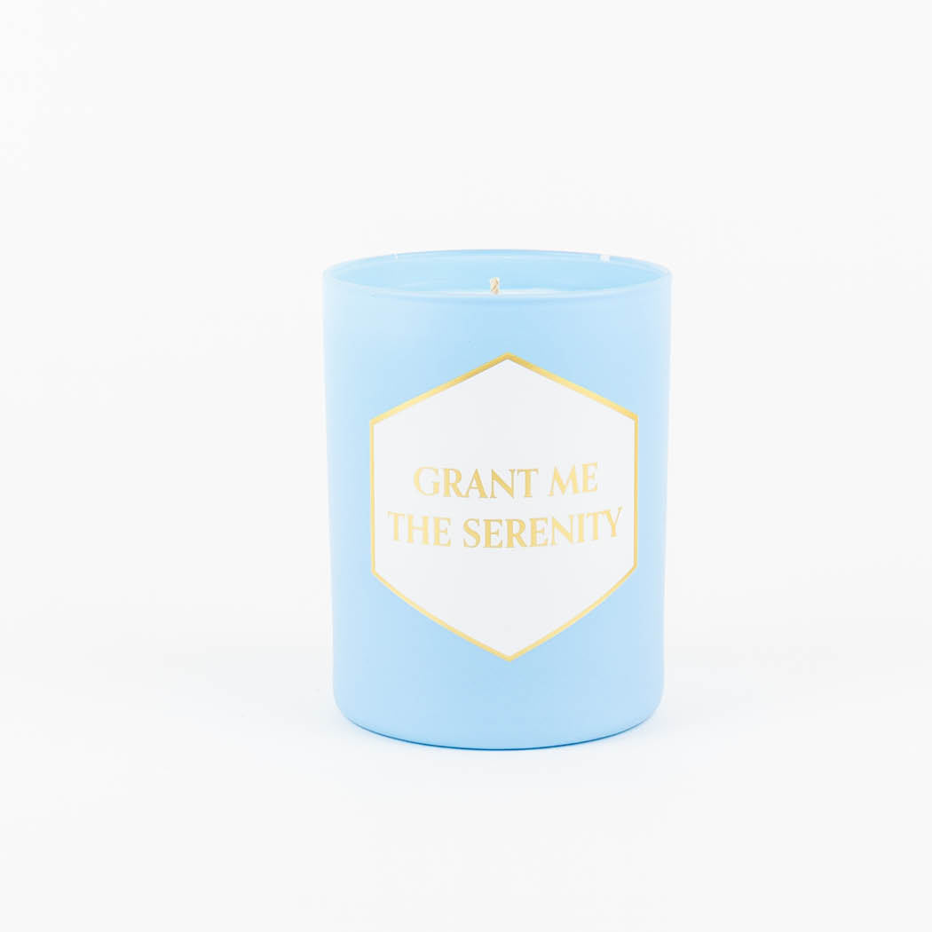 Grant Me The Serenity - Painted Candle in Gift Box