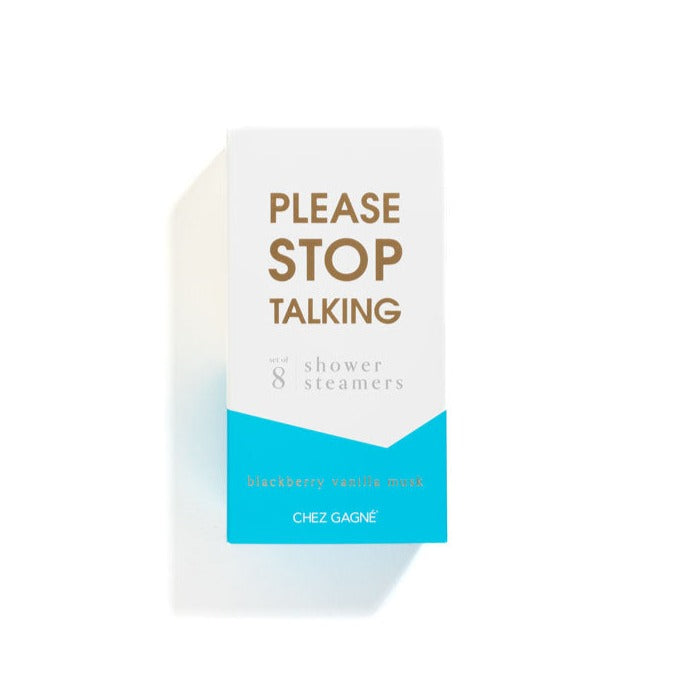 Please Stop Talking - Shower Steamers - Blackberry and Quince