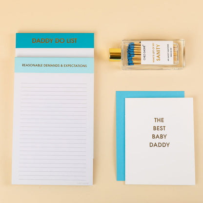 The Best Baby Daddy - Letterpress Card