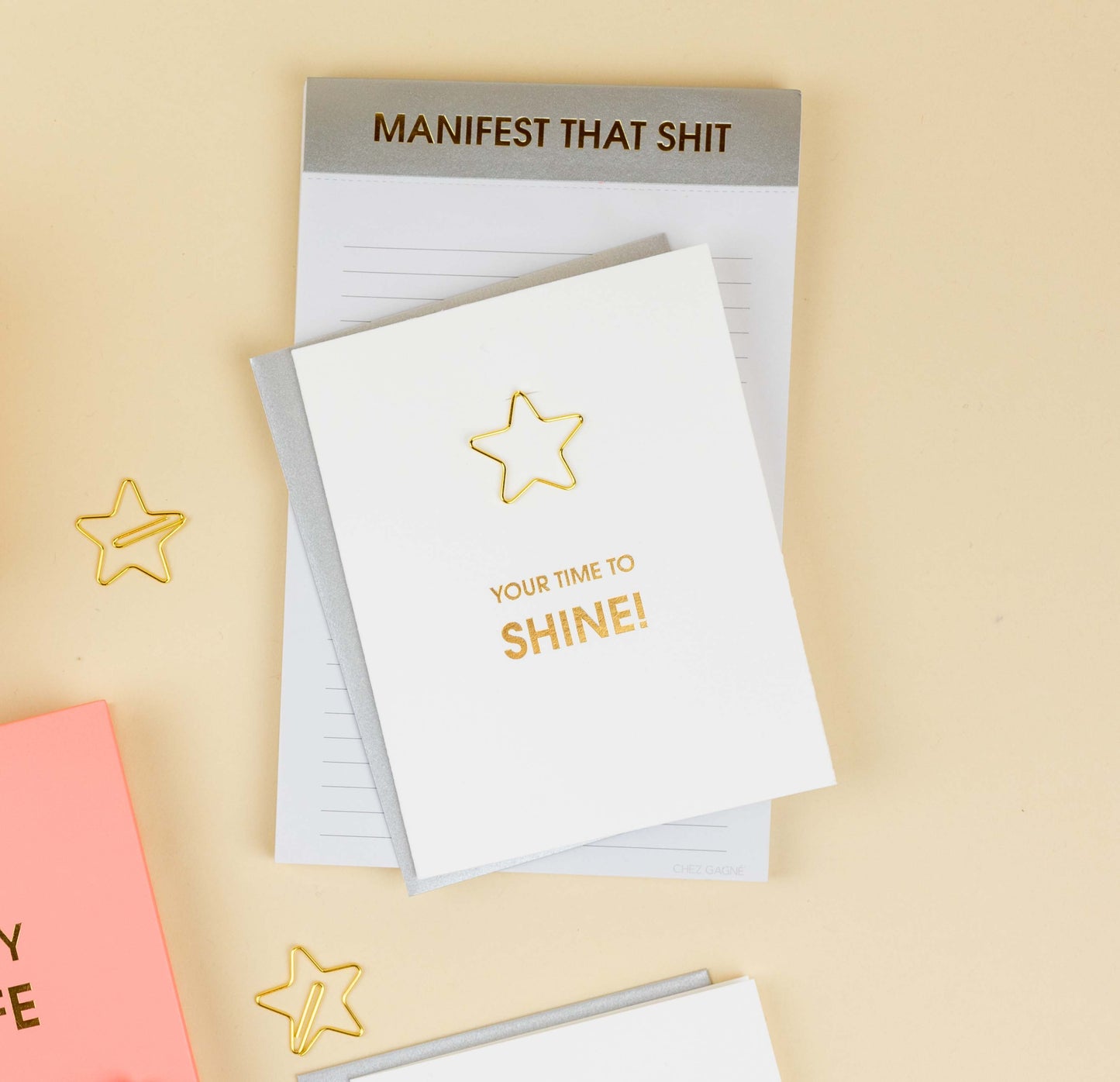 Manifest That Shit - Lined Notepad
