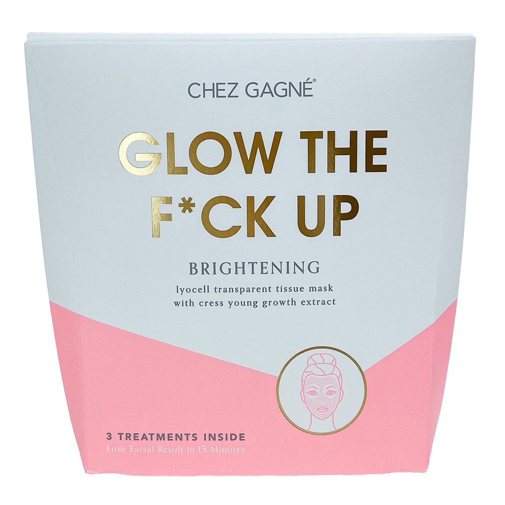 Glow the F*ck Up - Facial Sheet Masks - Brightening