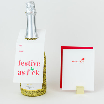 Ho Fo Sho - Letterpress Card