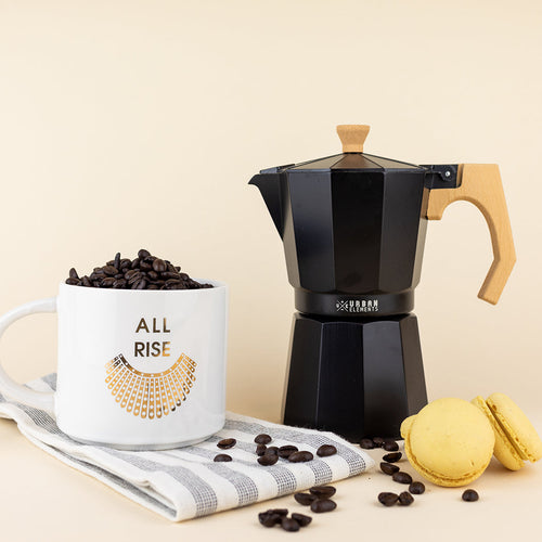 All Rise - RBG Collar Gold Metallic Mug