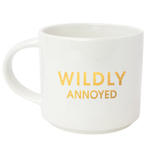 Wildly Annoyed - Gold Foil Oversized Mug