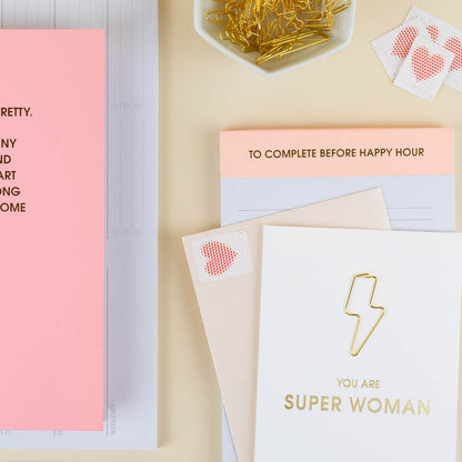 To Complete Before Happy Hour - Lined Notepad
