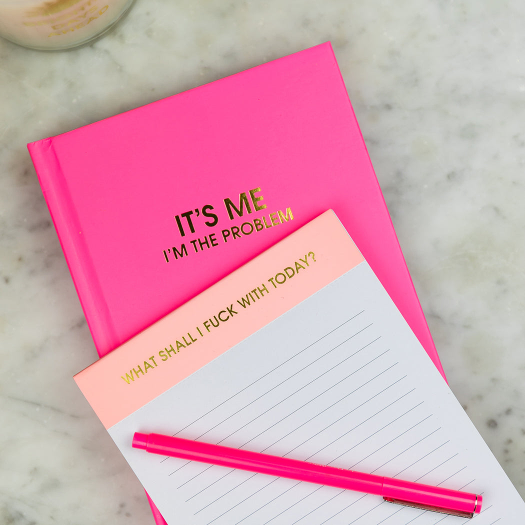 What Shall I Fuck With Today? - Lined Notepad