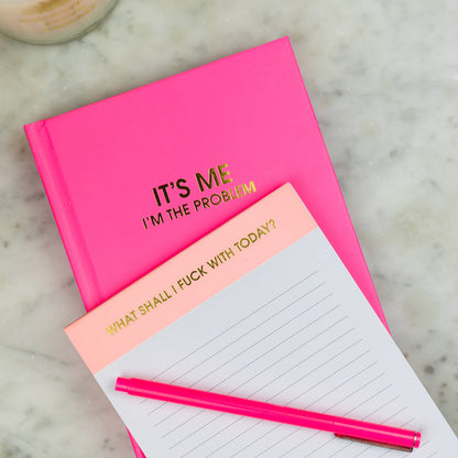What Shall I Fuck With Today? - Lined Notepad