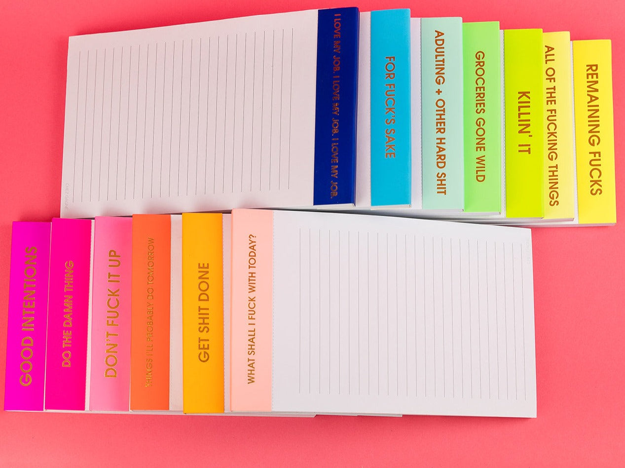 Remaining Fucks - Lined Notepad
