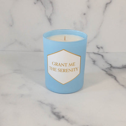 Grant Me The Serenity - Painted Candle in Gift Box