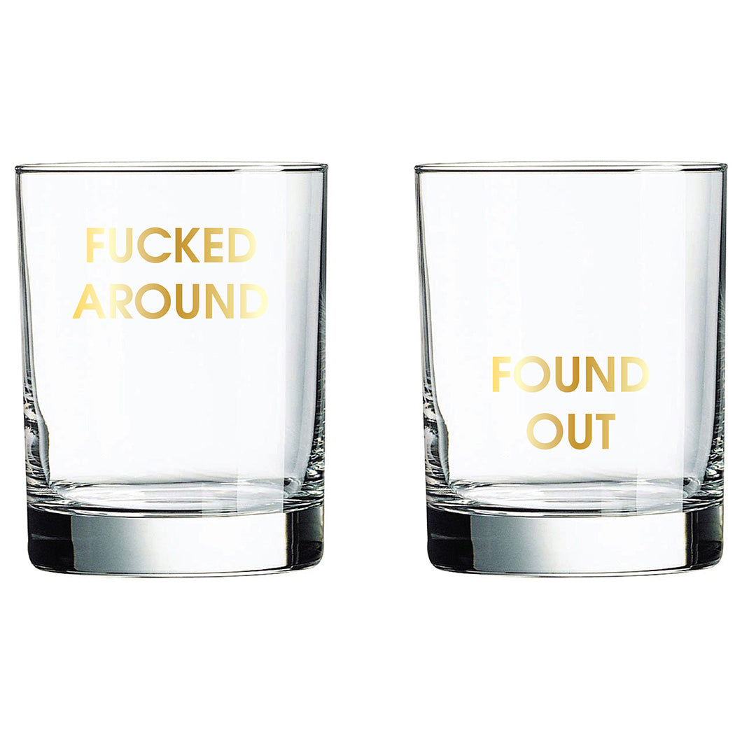 Rocks Glass Mixed Case Pack - Customize your 12 pack - Choose 3 Styles, 4 Glasses per Style